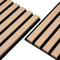 Akustikpanel i egetræsfiner 2600x520x18 mm