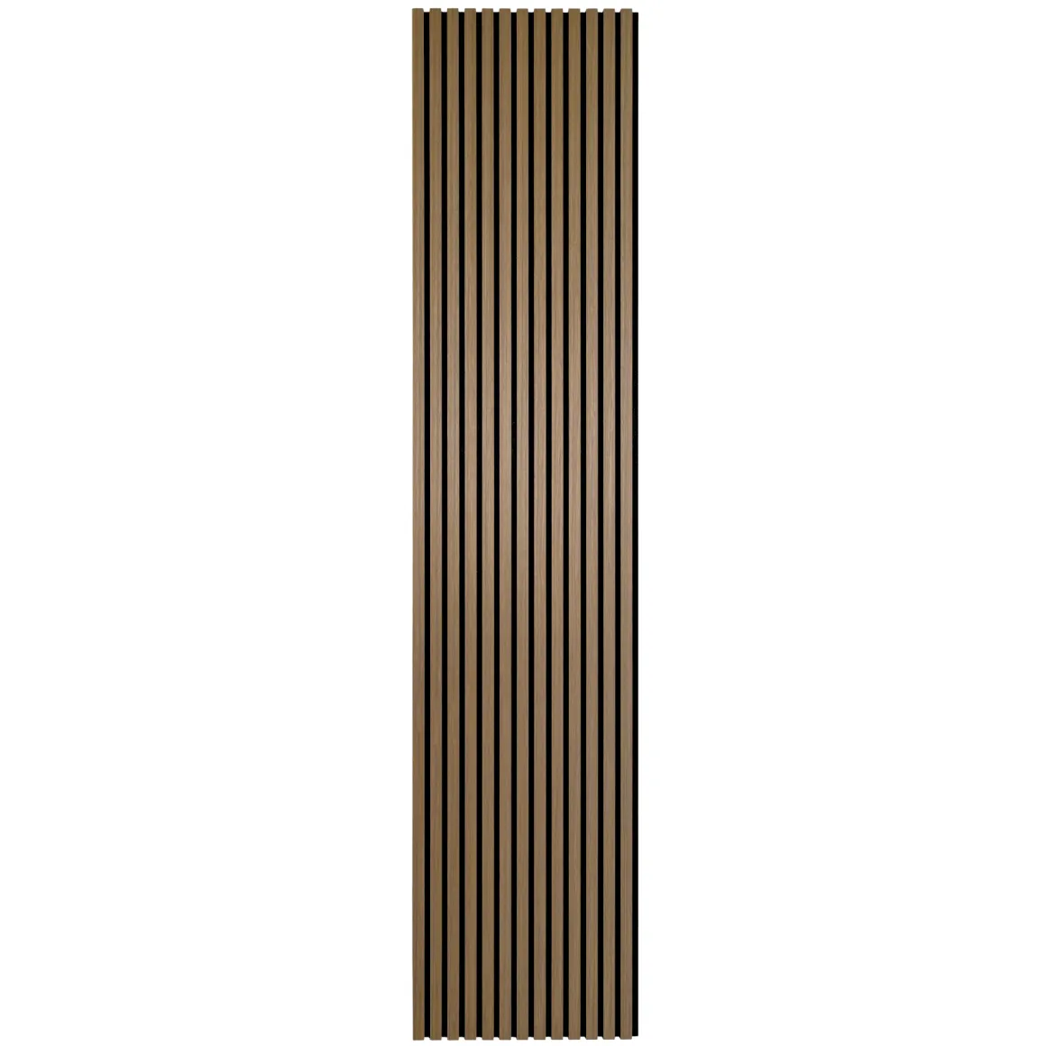 Akustikpanel i røget egetræsfiner 2400x520x18 mm