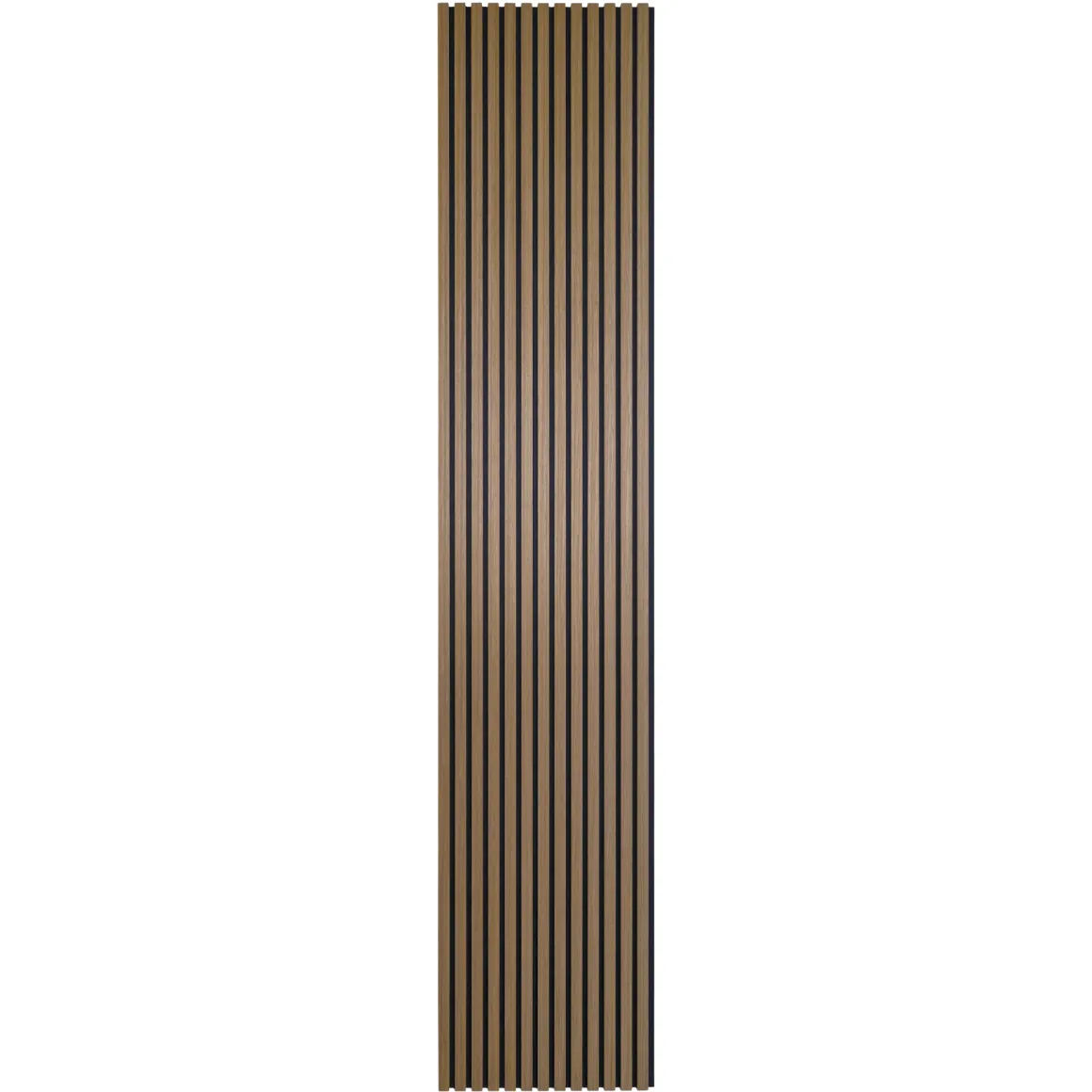 Akustikpanel i røget egetræsfiner 2600x520x18 mm