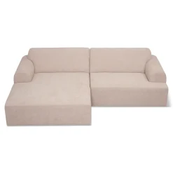 Arianna chaiselong sofa cream - Venstrevendt