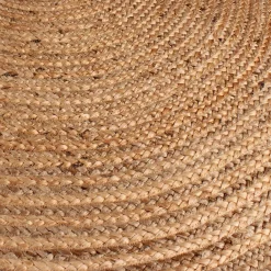 Arthur rundt tæppe - Jute Ø90 cm
