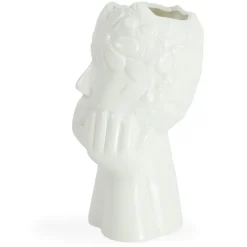 Asti keramik vase i hvid 19,8 cm