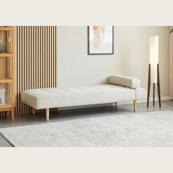 Audrey daybed beige H:56 x B:80 x L:200