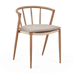 Bella - sædehynde i beige boucle