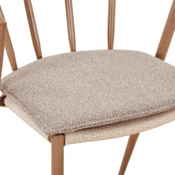 Bella - sædehynde i beige boucle