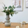 Billie keramik vase grå 24 cm