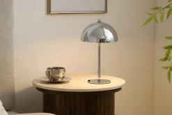 Bloom bordlampe Chrome