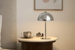 Bloom bordlampe Chrome