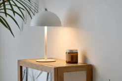 Bloom bordlampe Hvid