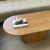 Bobby - Oval sofabord 120x55x45 cm Eg