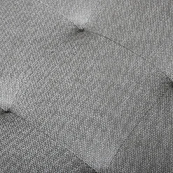 Brandy - højrevendt u-sofa i grå med chaiselong - L: 366 x D: 211 x H: 80 cm