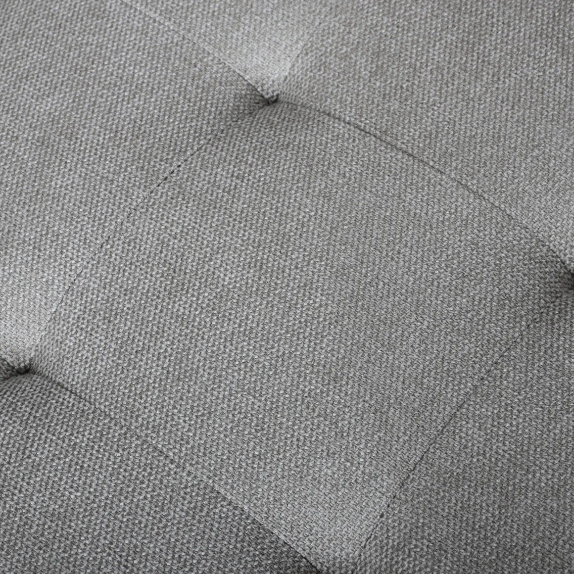 Brandy - højrevendt u-sofa i grå med chaiselong - L: 366 x D: 211 x H: 80 cm