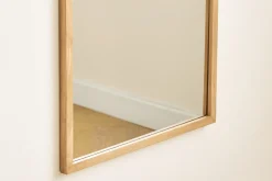 Elvira spejl 120x50 cm med træramme i eg