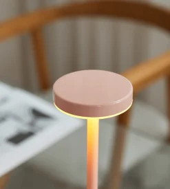 Elvis LED bordlampe Lyserød