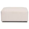 Emilia puf i beige L: 79 X D: 79 X H: 39 cm