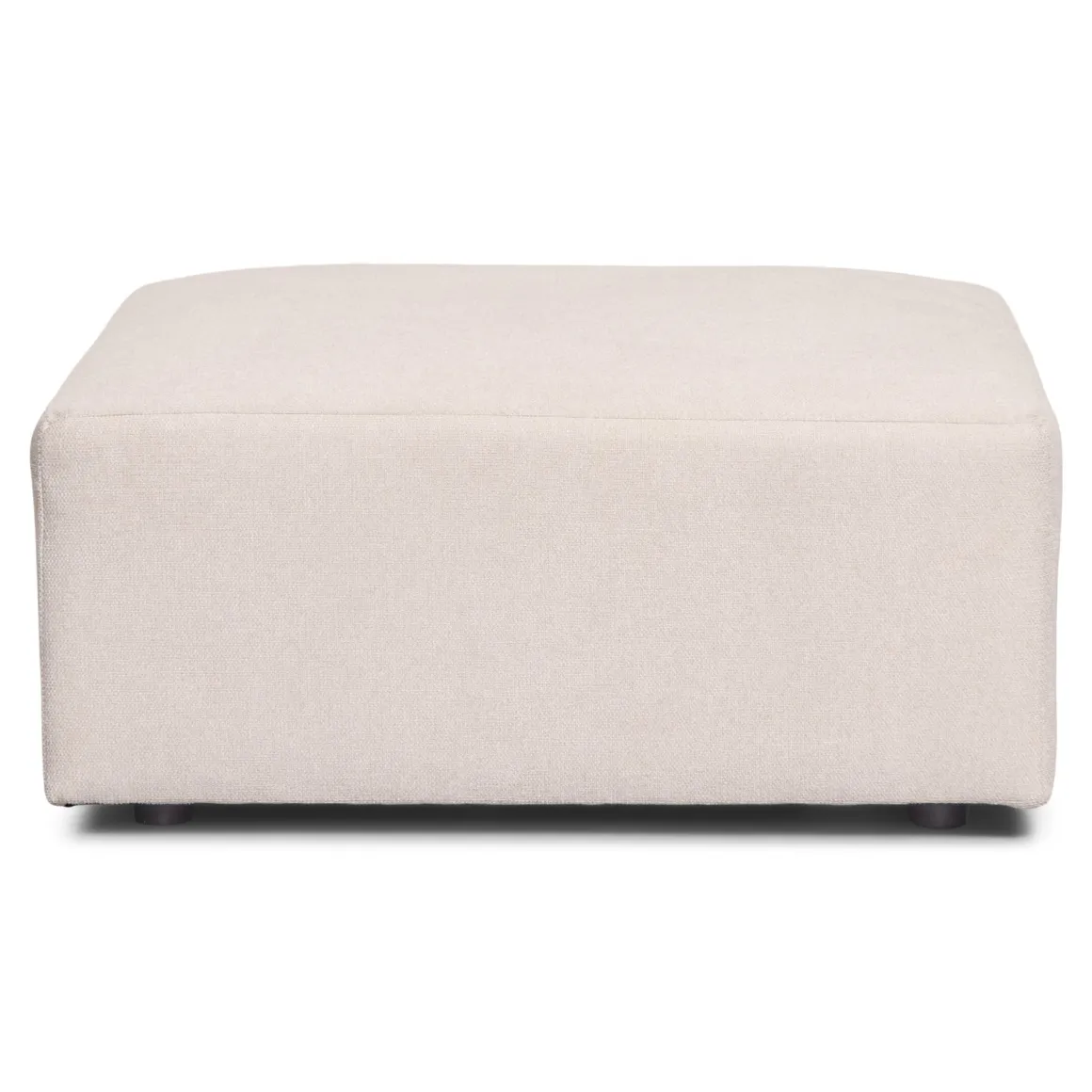 Emilia puf i beige L: 79 X D: 79 X H: 39 cm