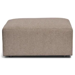 Emilia puf i sand L: 79 X D: 79 X H: 39 cm