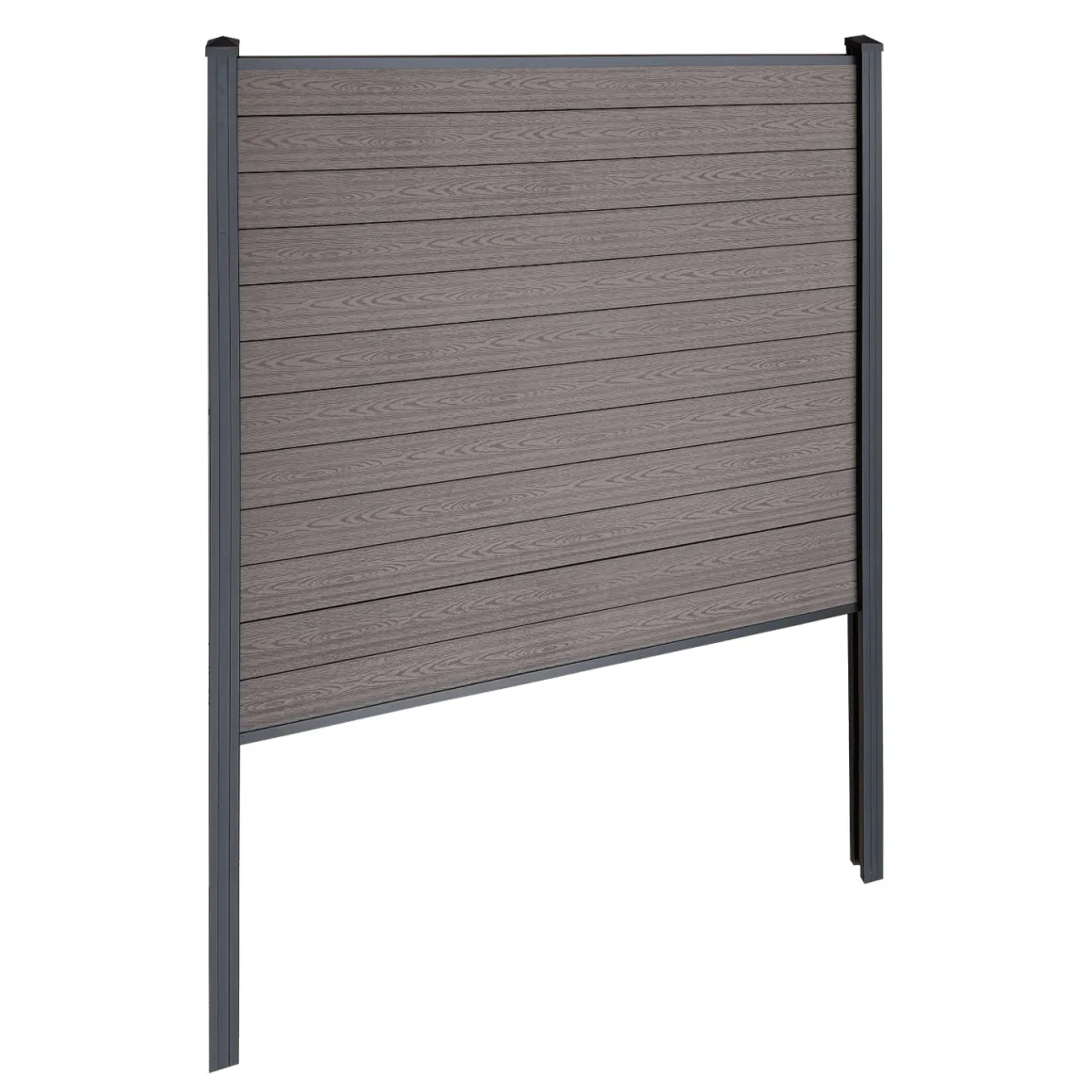 Finley komposithegn startmodul - H: 180 x L: 185 cm - Brun