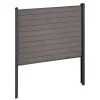 Finley komposithegn startmodul - H: 150 x L: 185 cm - Brun