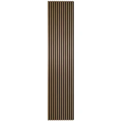 Fleksibel akustikpanel i røget egetræsfiner 2600x520x18 mm