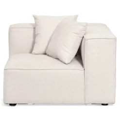 Hailey - Hjørnesofa modulsofa i beige med 4 moduler (Opstilling 2) L: 368 X D: 247 X H: 65 Cm