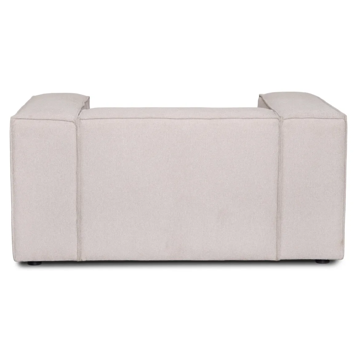 Hailey lænestol i beige L: 136 X D: 100 X H: 64 Cm