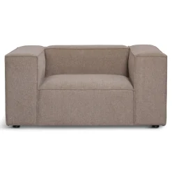 Hailey lænestol i sand L: 136 X D: 100 X H: 64 Cm