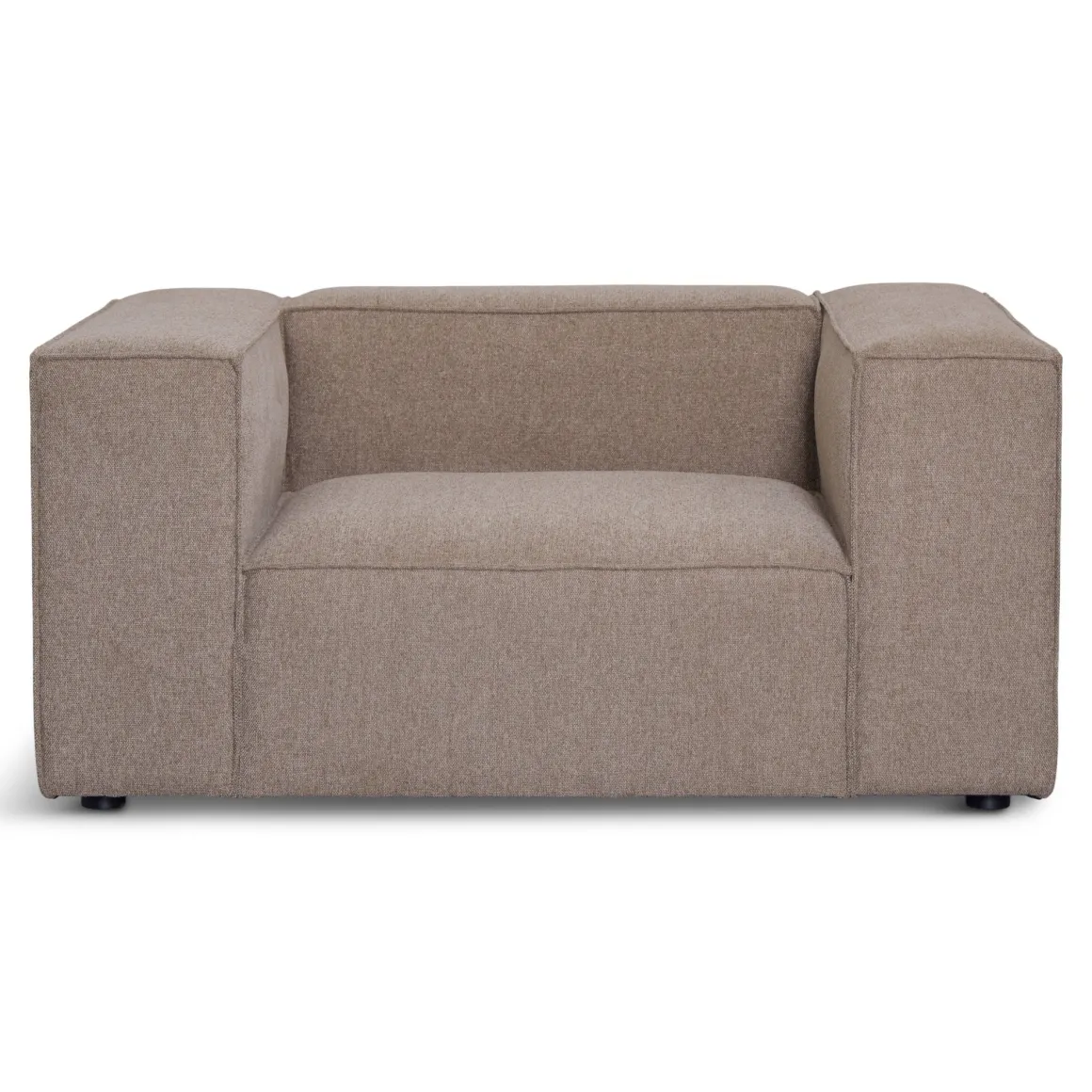Hailey lænestol i sand L: 136 X D: 100 X H: 64 Cm