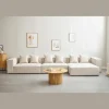 Hailey midtermodul i beige L: 121 X D: 100 X H: 65 cm