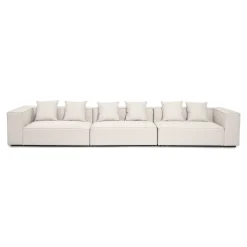 Hailey - Modulsofa I Beige Med 3 Moduler L: 415 X D: 100 X H: 65 cm
