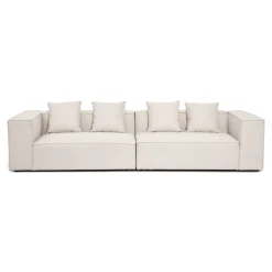 Hailey - Modulsofa I Beige Med 2 Moduler L: 294 X D: 100 X H: 65 cm