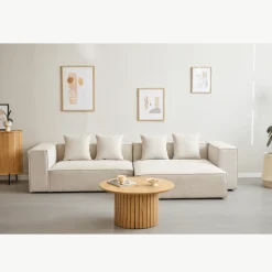 Hailey venstre modul i beige L: 147 X D: 100 X H: 65 Cm