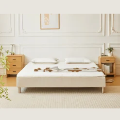 Henry hvid topmadras i PU-skum 180x200x4 cm