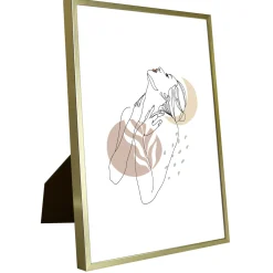 Ibi billedramme 21x30 cm guld