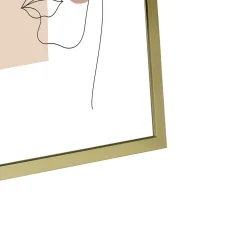 Ibi billedramme 40x50 cm guld