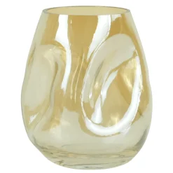 Joy glasvase røgfarvet 18 cm