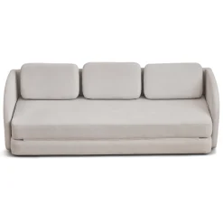 Katarina foldbar sovesofa beige L: 217 x D: 77/145 x H: 75 cm