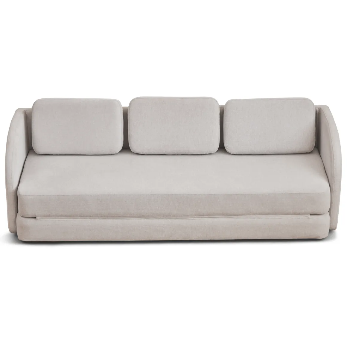 Katarina foldbar sovesofa beige L: 217 x D: 77/145 x H: 75 cm