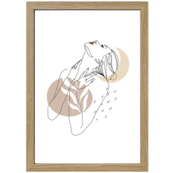 Lea billedramme 21x30 cm træ