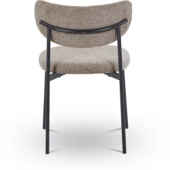 Lucinda Spisebordsstol - sand tekstil