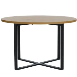 Lugo spisebord i egelook Ø120 CM