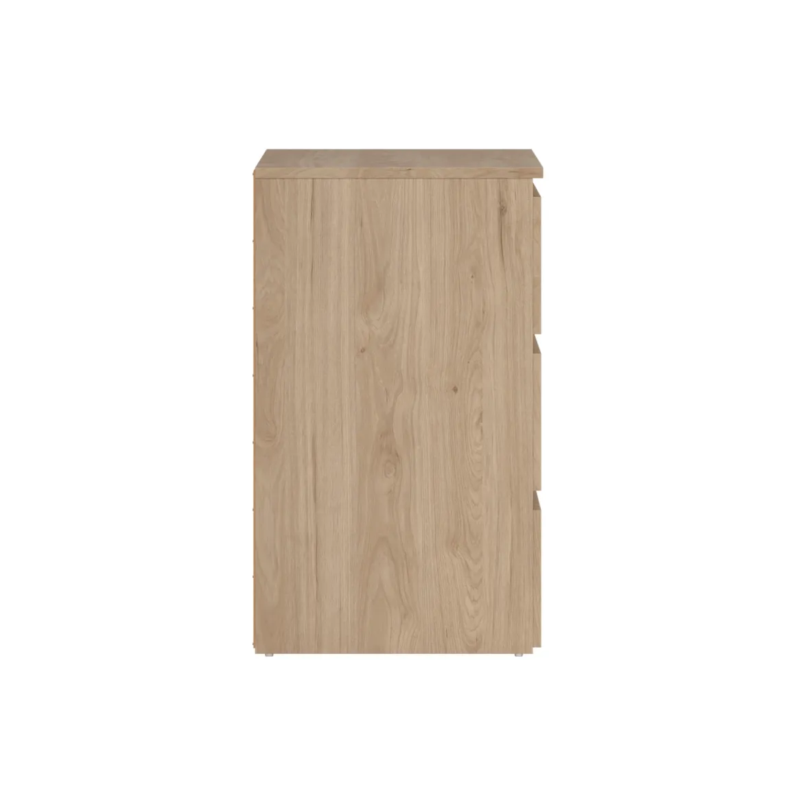 Maise kommode H:70 x B:138 x B:41 cm med 6 skuffer i egelook
