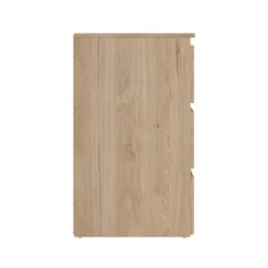Maise kommode H:70 x B:70 x D:41 cm med 3 skuffer i egelook
