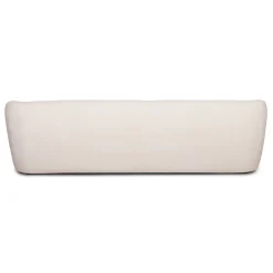 Melisa - 3 personers sofa i hvid boucle L: 220 x D: 84 x H: 66 cm
