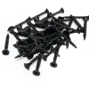 Monteringsskruer/Panelskruer til akustikpanel, sort, 4,2x30 mm, 50 stk.