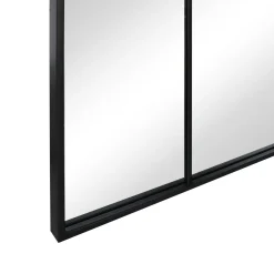 New Yorker spejl med sort ramme 180 x 80 cm