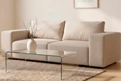 Noelle sovesofa i beige tekstil
