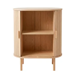 Penelope skab med jalousilåger i eg - 70x40x85 cm
