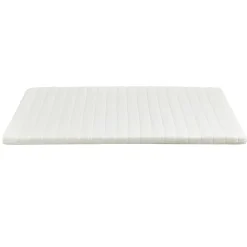 Premium Aksel hvid topmadras i memoryskum 180x200x7 cm