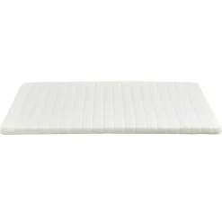 Premium Aksel hvid topmadras i memoryskum 90x200x7 cm